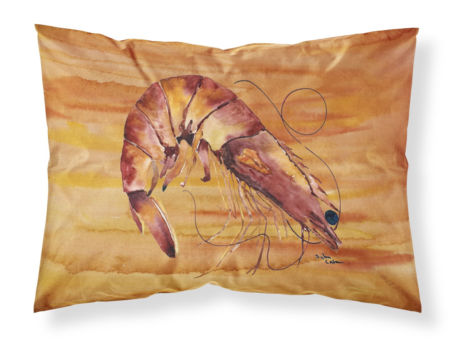 Taie d'oreiller crevettes Caroline's Treasures 8140pillowcase grand format