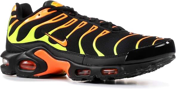 nike air max plus 3 black orange red
