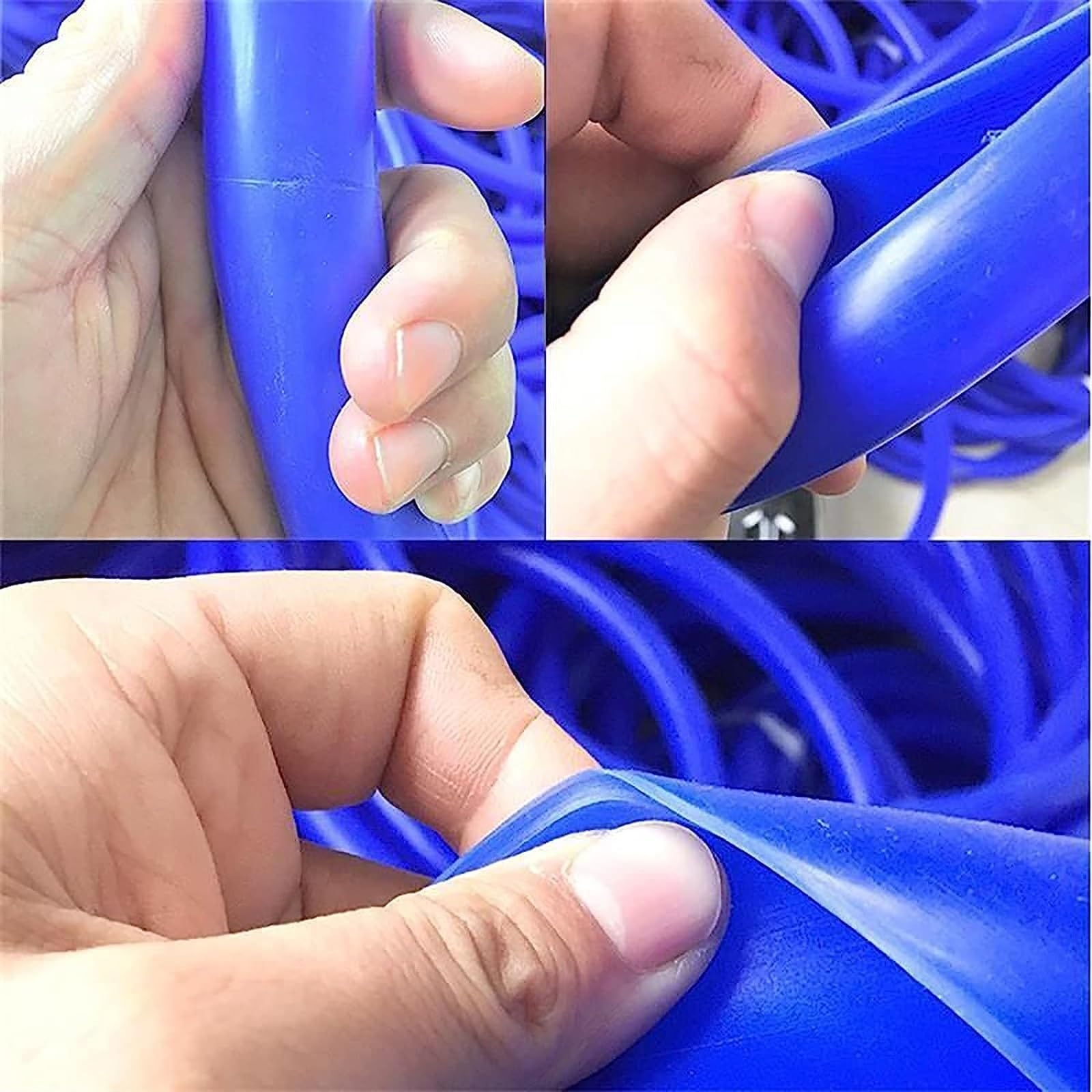 Cubiertas de borde de empuje for silla de ruedas Rueda trasera de 22/24 pulgadas Silla de ruedas deportiva, Empujador de silla de ruedas Carro Anillo Funda protectora, Antideslizante Cubierta de empuj
