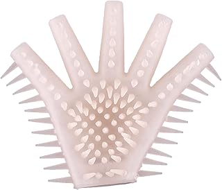 Cat Grooming Glove Brush Removing Loose Hair Mitt Fur Massage All Hair Types Soft Flexible Tips