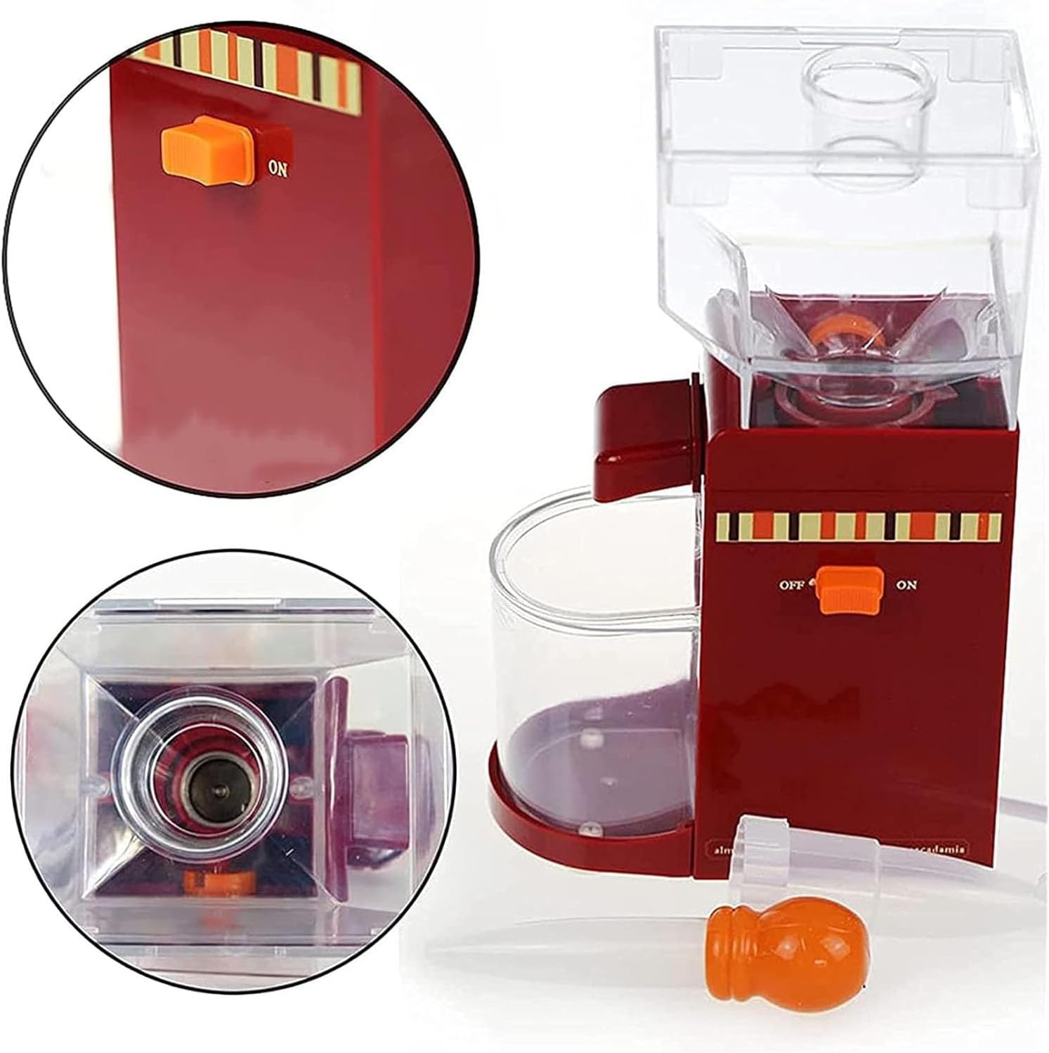 Electric Peanut Butter Maker for Cashew Nut Hazelnut Sesame Coffee Grinder Butter Cashew Machine with Non-Slip Base 500ml