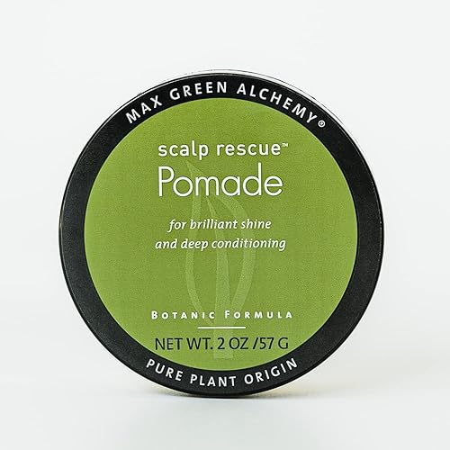 MGA - Pomada vegana para el cabello, fórmula orgánica de rescate del cuero cabelludo para nutrir el cabello, producto unisex para el cabello que