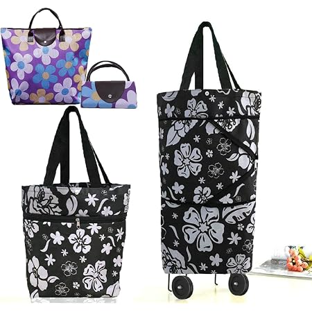 Shopping Bag on Wheels Collapsible 