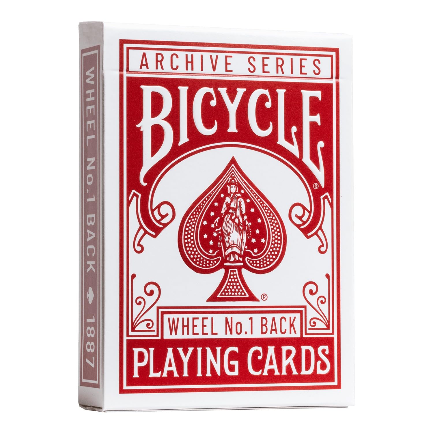 Amazon.com: Bicycle Archive Series Wheel No.1 Back 1887 Playing