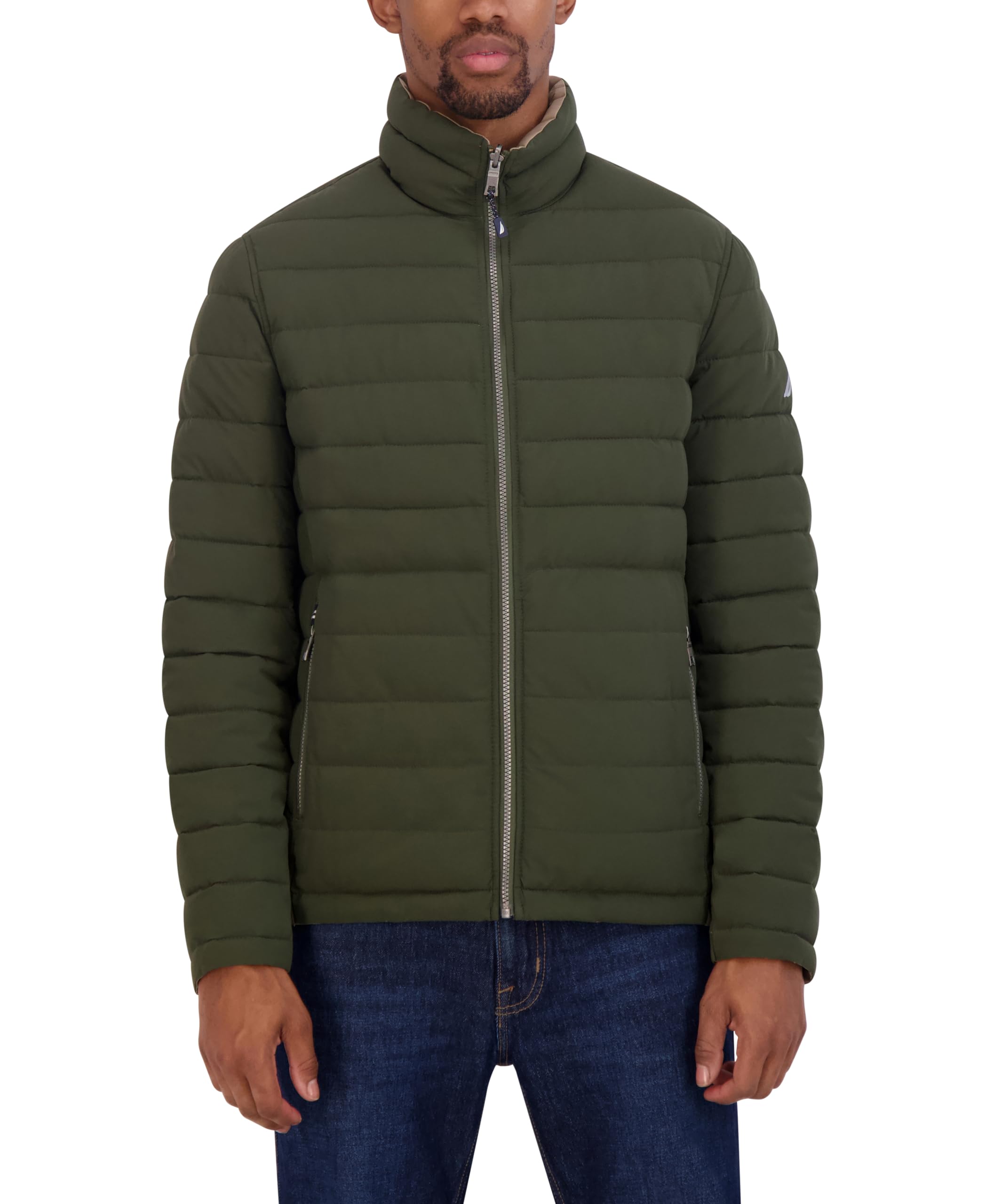 Men's Reversible Quilted Puffer Jacket