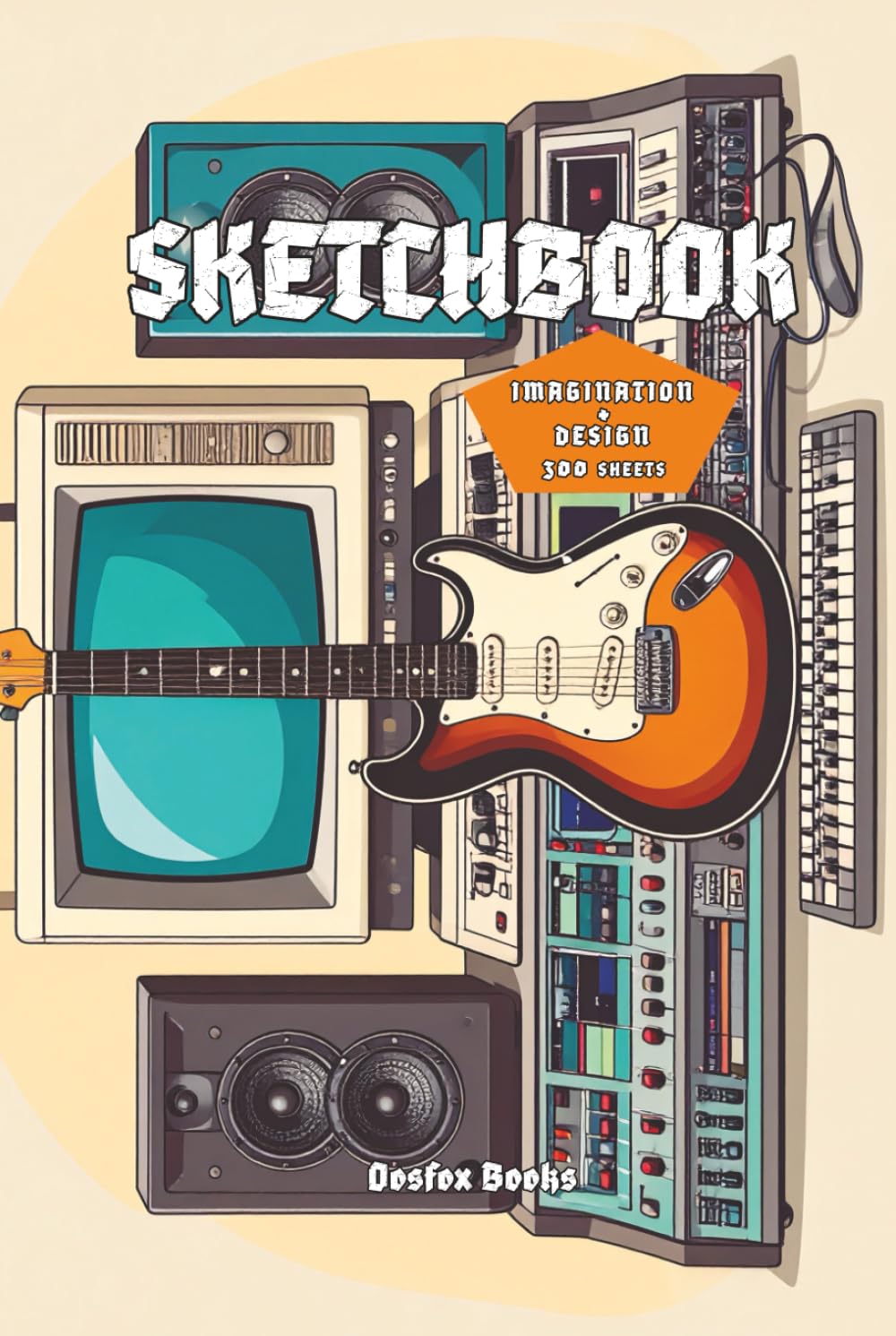 Sketchbook Imagination and Design 6x9 carnet 300 pages pour ne plus manquer d'espace dessin