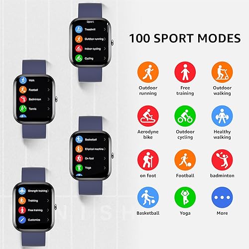 Miniatura 5 de RDRKR Reloj inteligente GTS5 para Android e iOS, monitor de presión arterial, monitor de frecuencia cardíaca, monitor de sueño, rastreador de