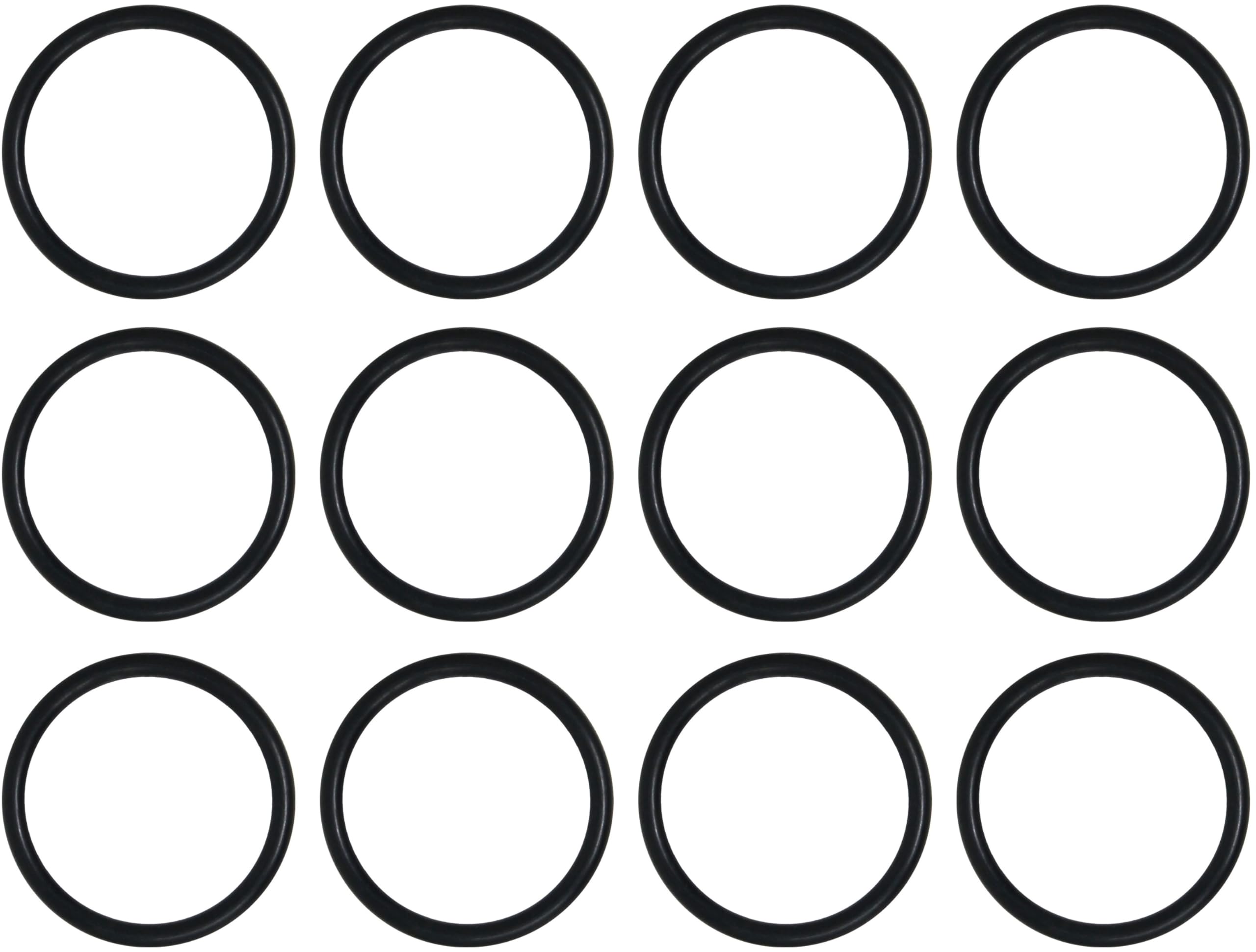 Tailpiece O-Ring Compatible with Sloan H-553 & 5308696 Flushometer Valve Tailpiece - 12 Pack