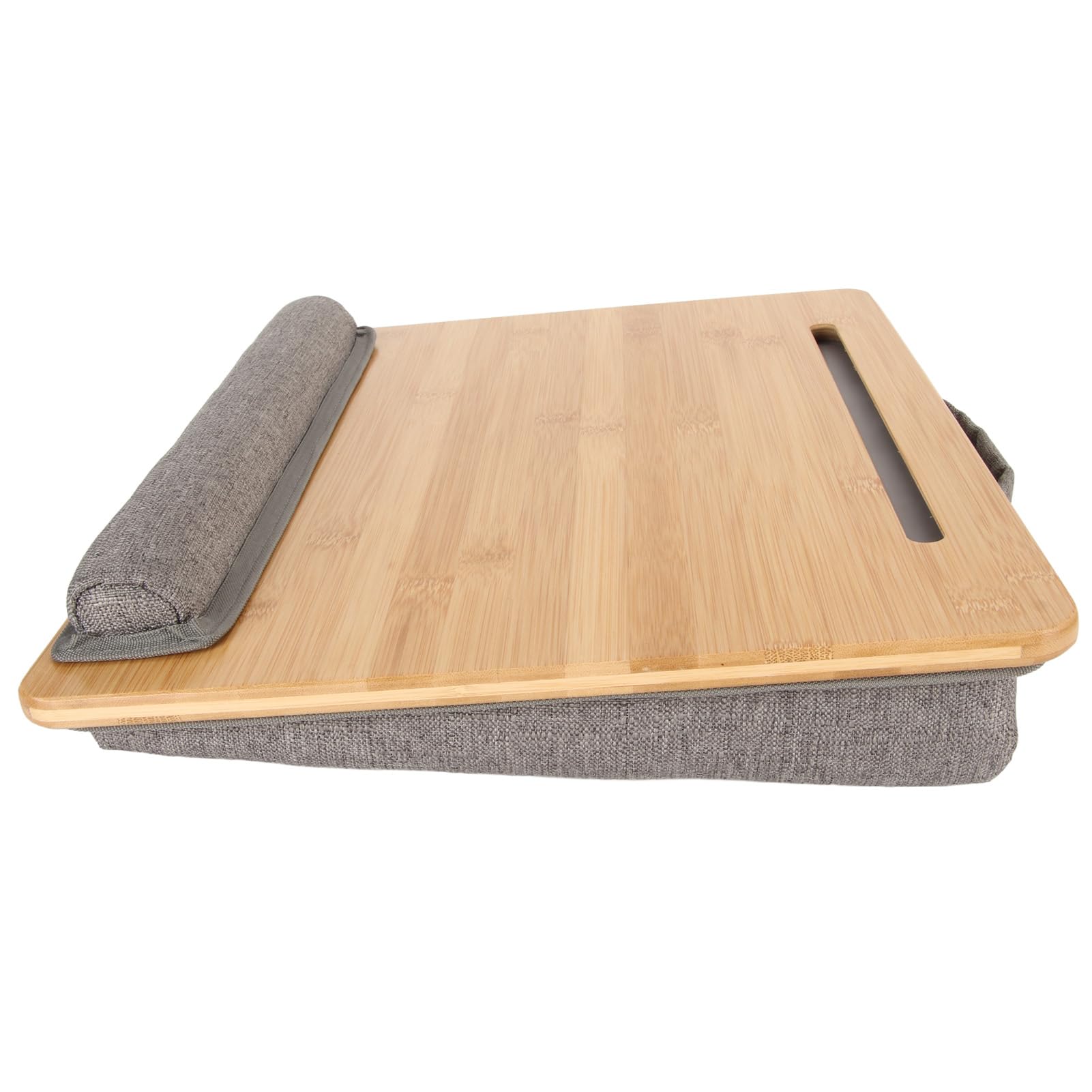 Yctze Wygodne lekkie biurko na kolana z poduszką i uchwytem na tablet do domu – ergonomiczna konstrukcja kąta nachylenia