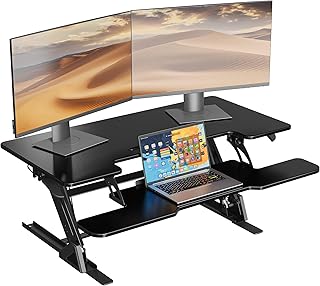 BONTEC Sta-zit-bureau, met toetsenbordlade