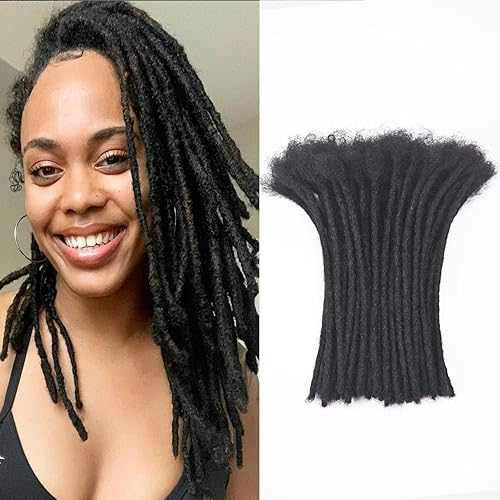 Miniatura 7 de Extensiones de cabello humano de 10 pulgadas de grosor, 10 hebras de cabello 100 % humano, completamente hechas a mano, se pueden rizar y decolorar,