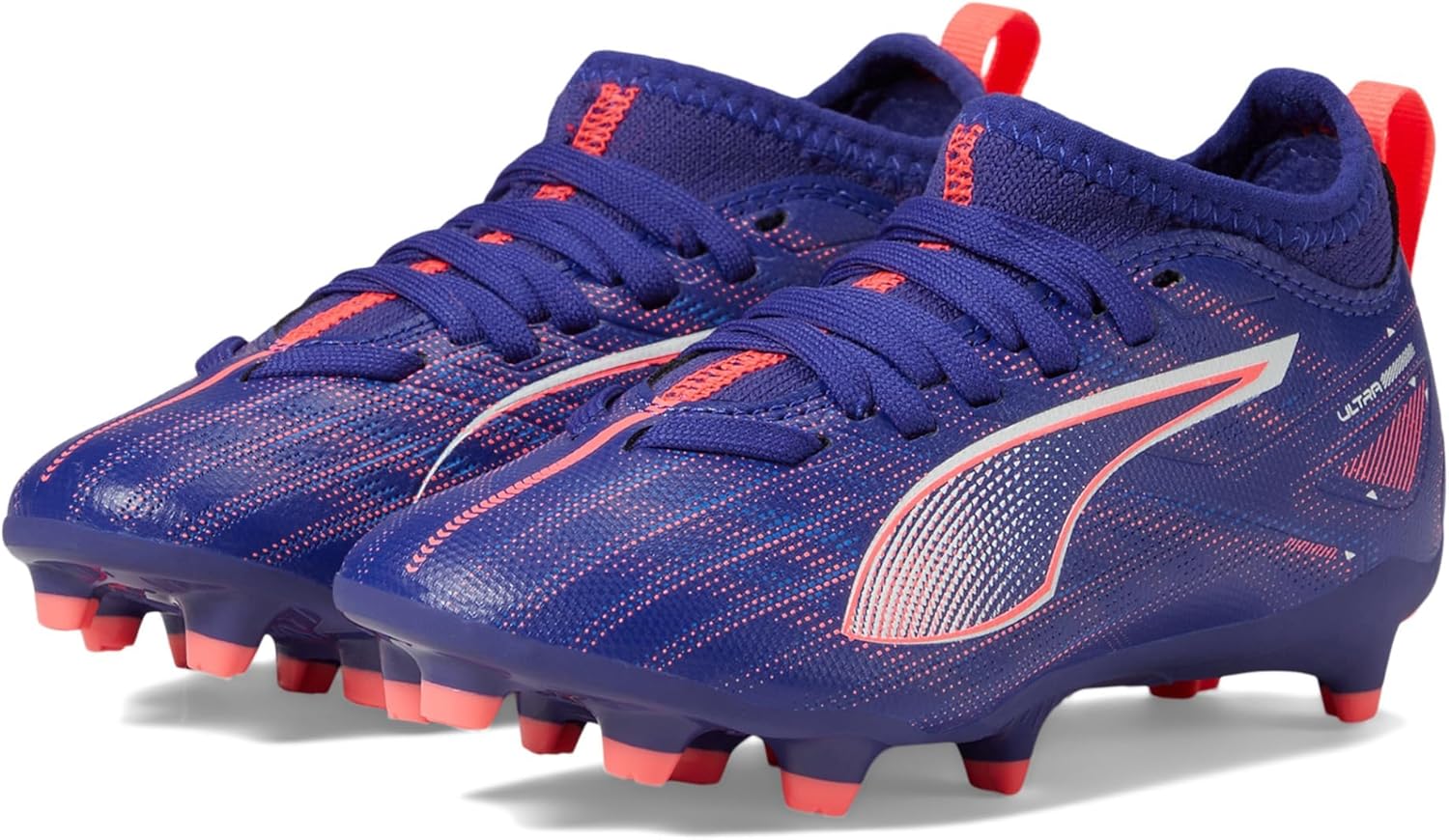 PUMA Kids Boys Ultra 5 Match Firm GroundArtificial Ground Soccer Cleats - Black