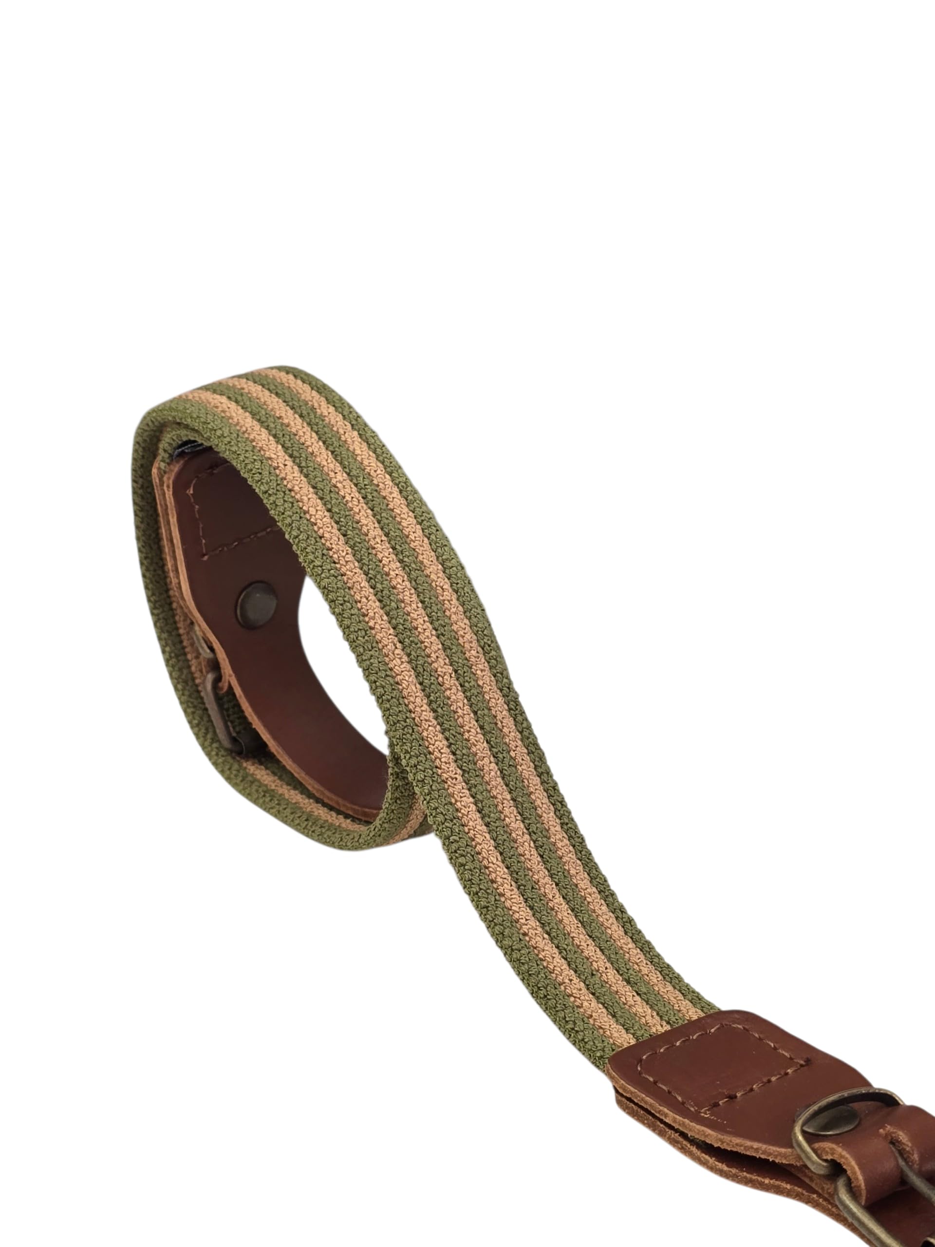 Bretella per fucile da caccia ELASTICA regolabile in nylon Nera Cinghia tracolla lunga Made in Italy