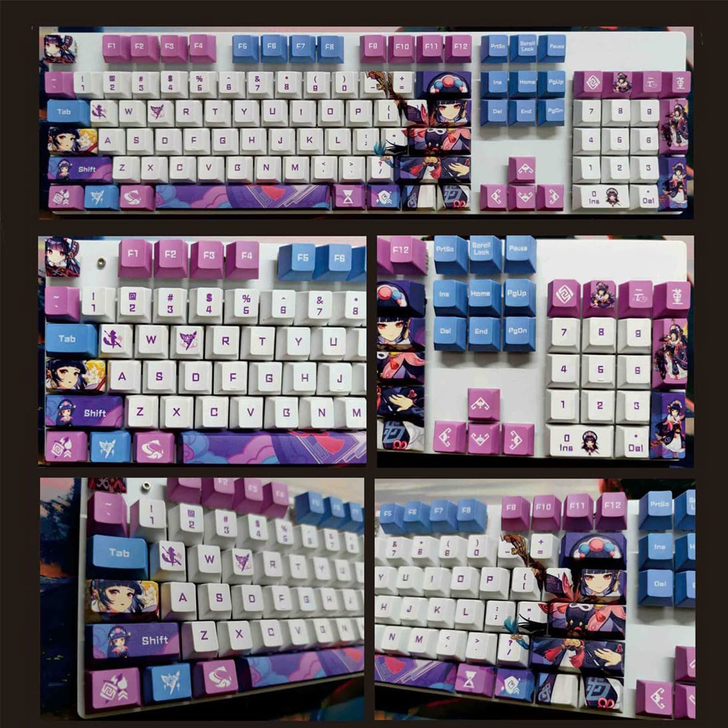 Amazon.co.jp: セクシー 過激 PBT キーキャップ げんしん 原神グッズ