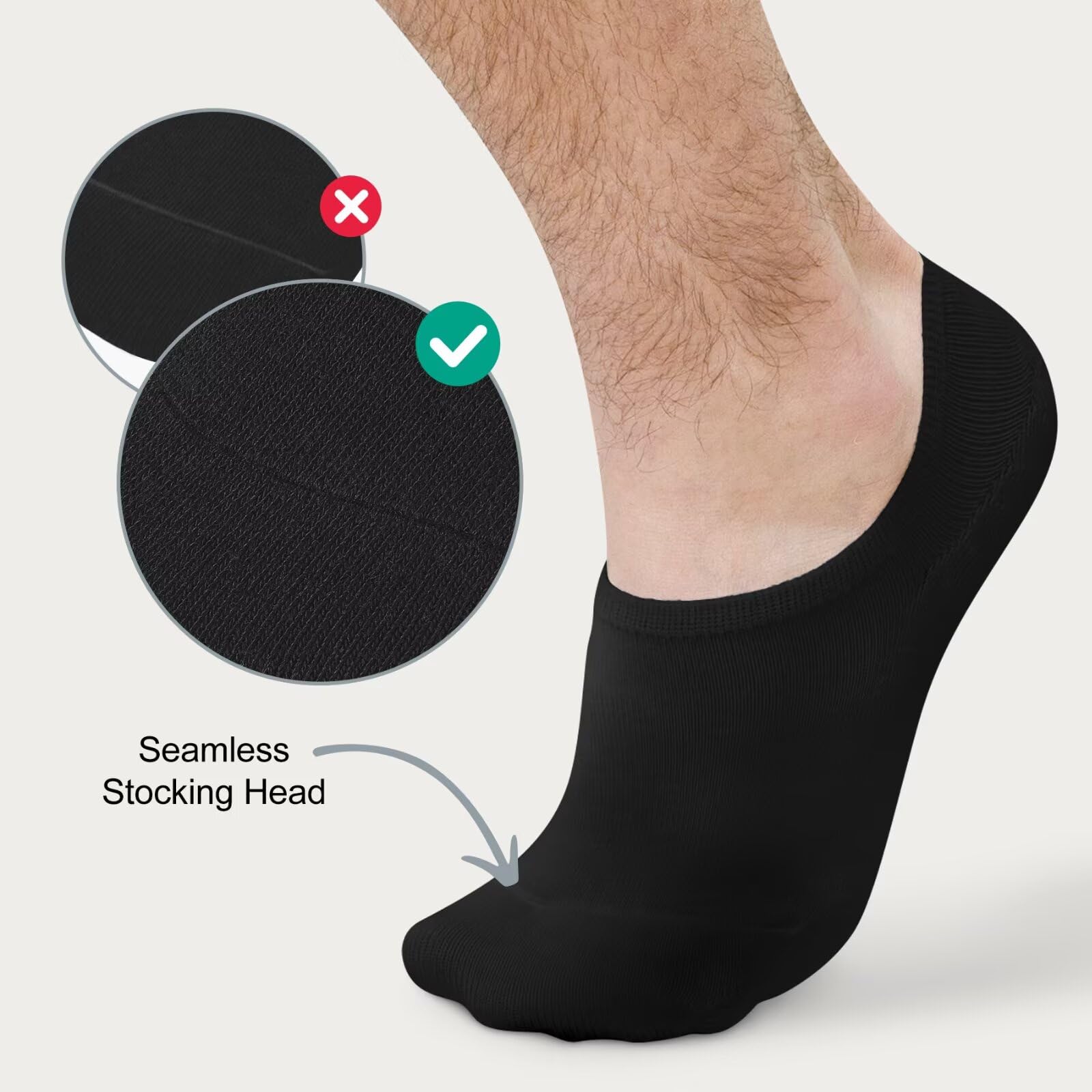 Calcetines Hombre Deporte 10 Pares Calcetines Negros Hombre Calcetines Bajos Hombre Calcetines Invisibles Calcetines Ciclismo Calcetines Cortos Mujer Calcetines Antiampollas Senderismo