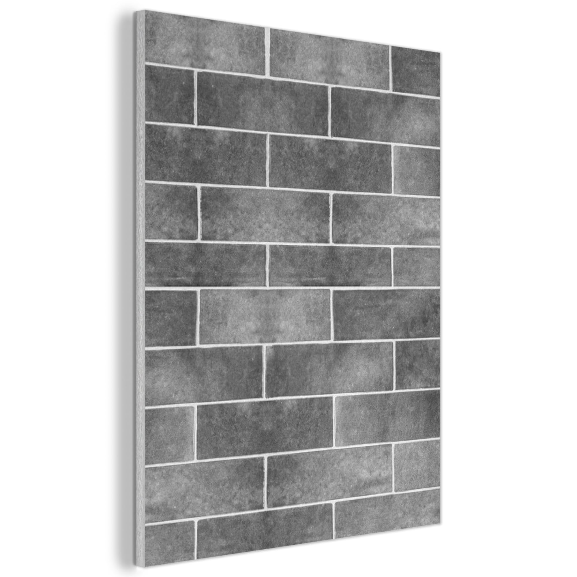 MuchoWow© Paneles Acusticos Decorativos 60x80 cm Acoustic Panel Acustico Decorativo Aislante Insonorizacion Decoracion Habitacion Diseño Moderno InsonorizarAzulejos - Pared - Gris - Negro