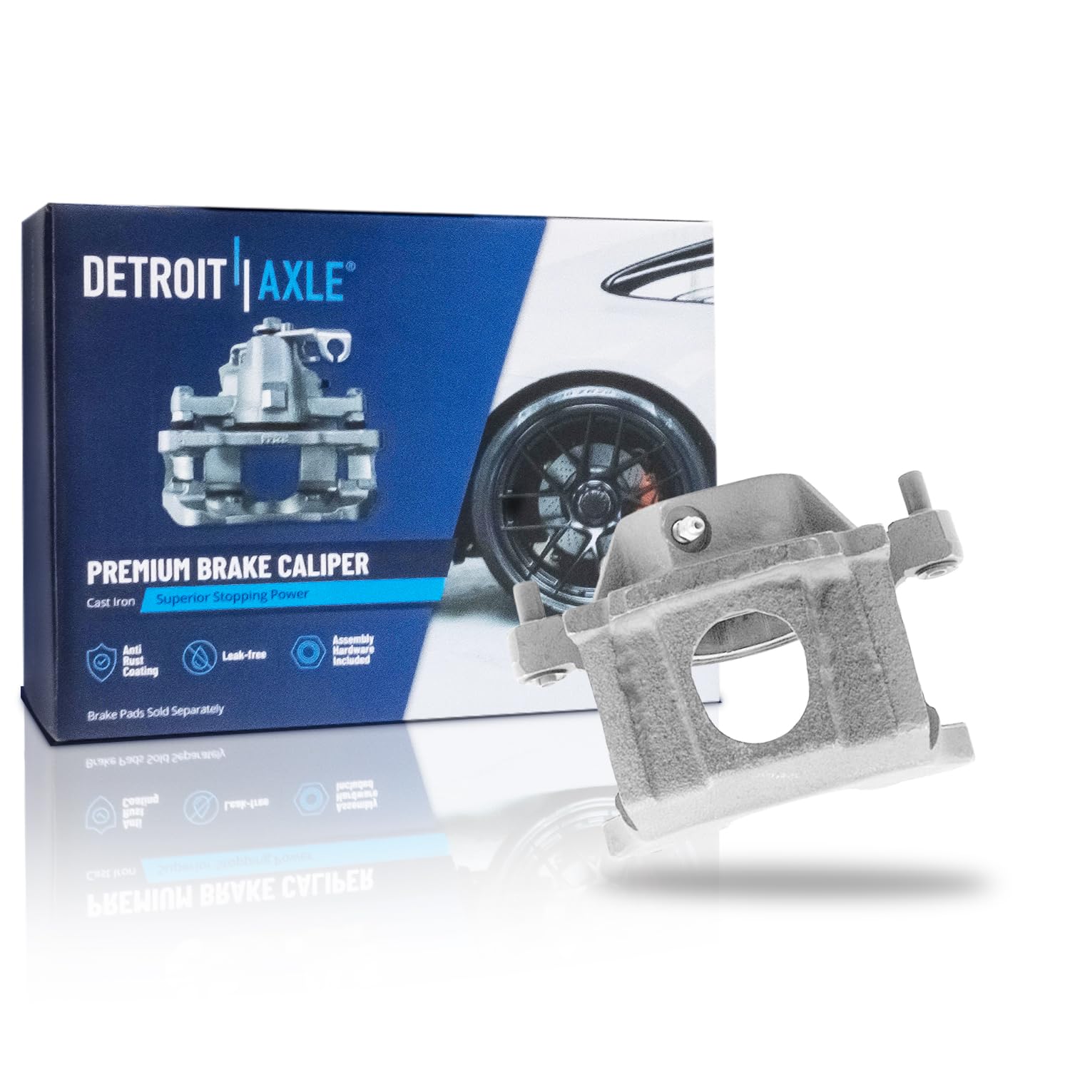 Detroit Axle - Front Left Brake Caliper for 1979 Ford LTD