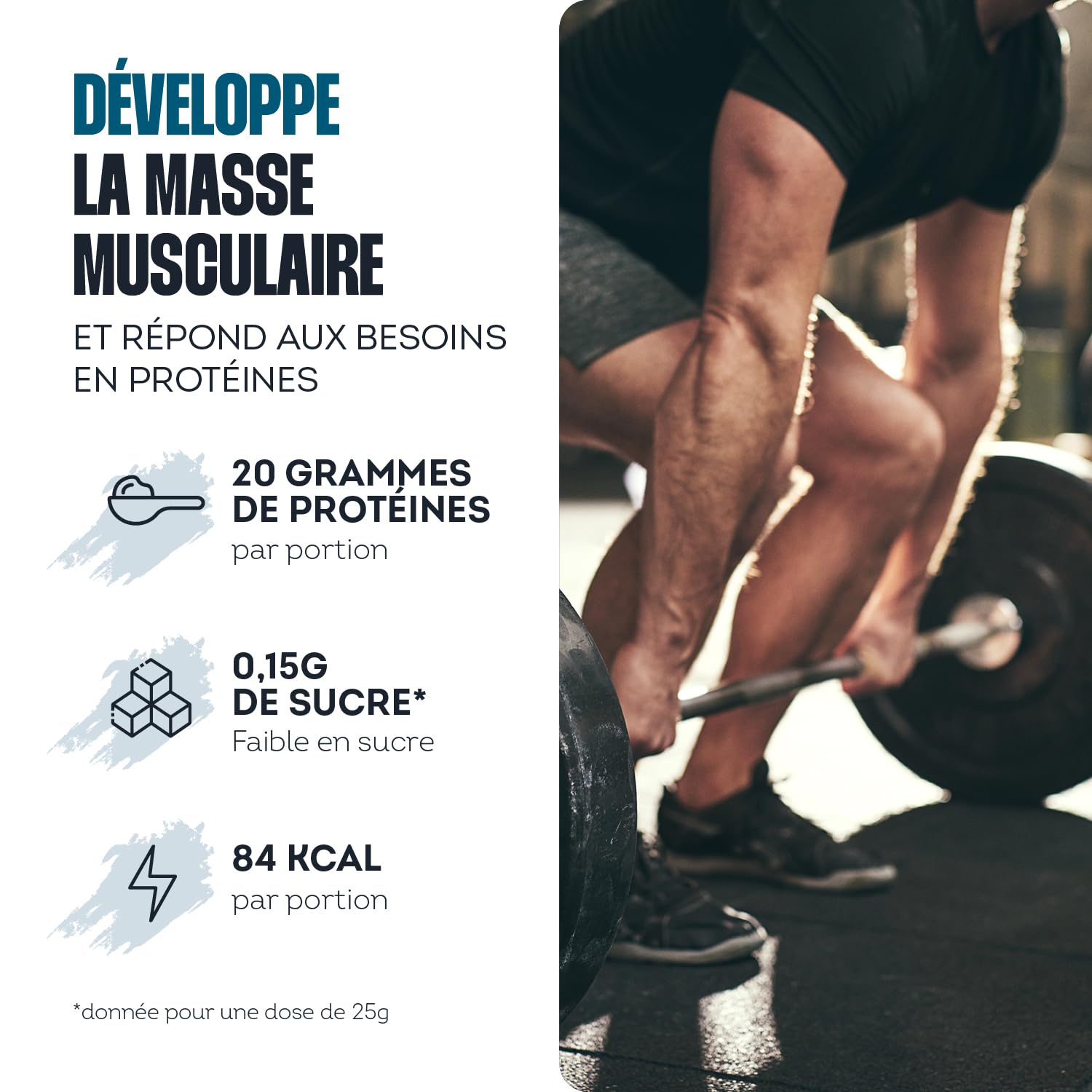 Impulse Nutrition - Clear Whey Isolate Pêche - 20g Protéines/Portion - 500g | Récupération Musculaire - Digestion Légère - 80g Protéines/100g - Arôme Pêche Naturel - Fabriqué en France.