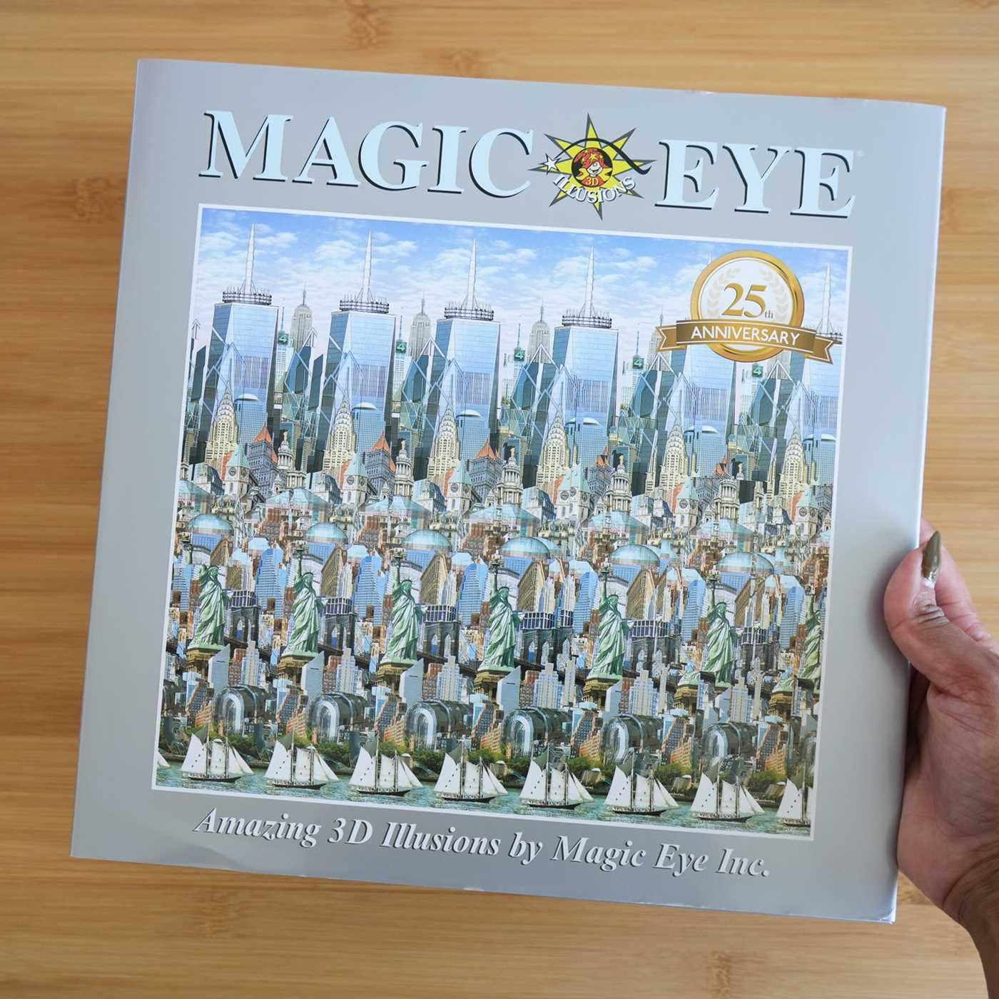 Magic Eye 25th Anniversary Book: Amazing 3d Illusions