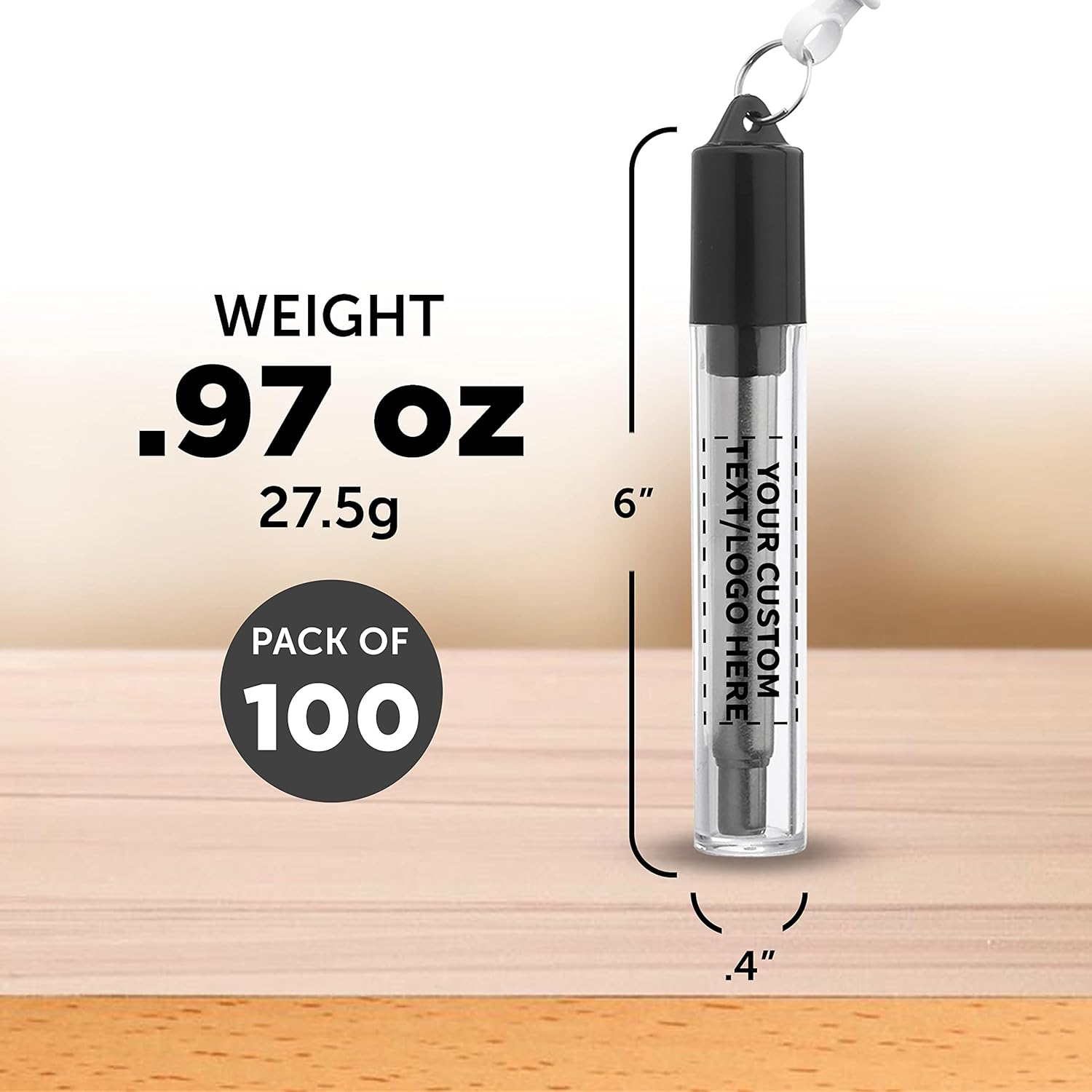 Custom Retractable Metal Straw with Case and Brush Set of 100, Personalized Bulk Pack - Convinient and Reusable, Perfect for Weekend Getaway, Camping, Beach and Outdoor - Silver