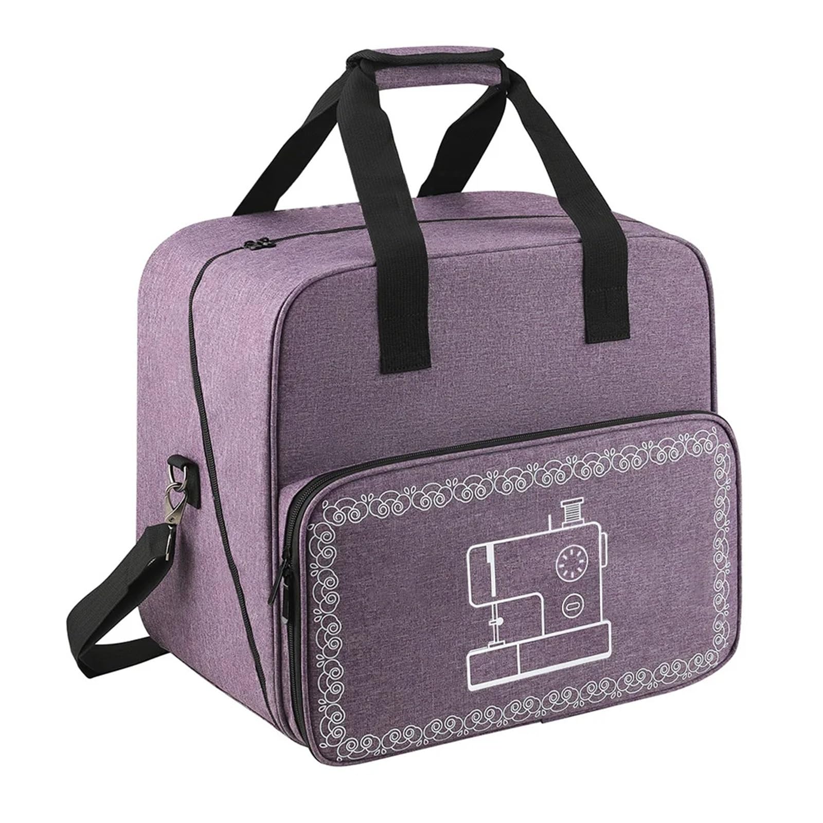 Bolsa de Gran Capacidad for máquina Coser, portátil, for Viaje, for Guardar Hilo, Organizador for el hogar, Accesorios(Gray)