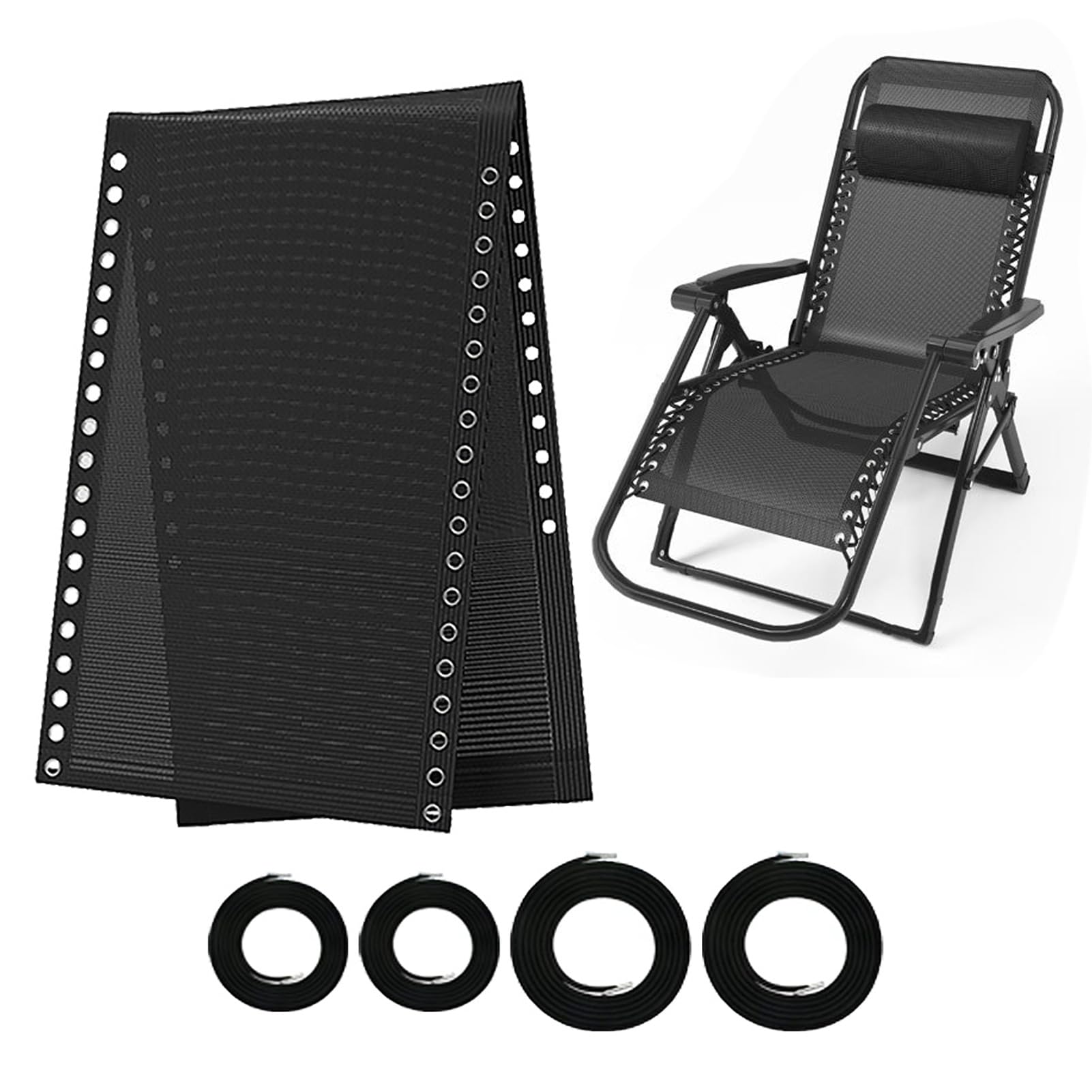Tissting Chair Replacement Fabric for Patio Chair Garden Chair Mesh