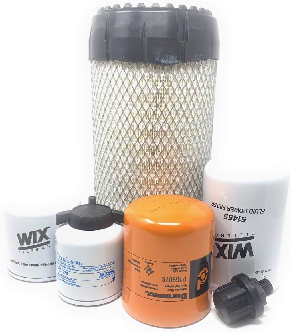 CFKIT Filter Kit Compatible with Bobcat 500 Hour, S/T 100, 200 Series Loader, IT4 Engines