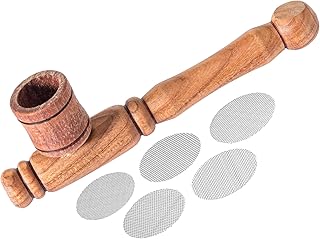 Small Handmade Wooden Tobacco Pipe