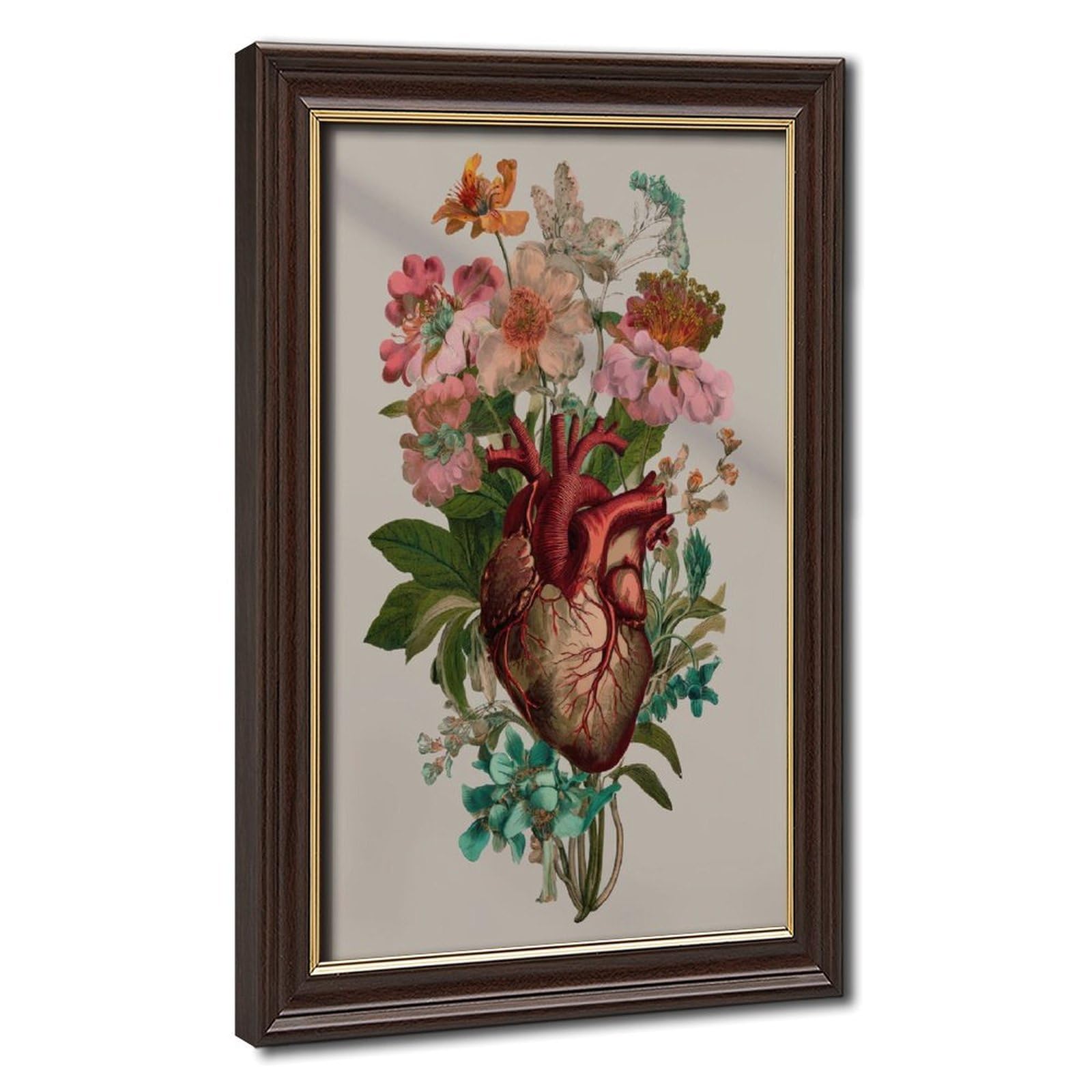 Bareronor Romantic Canvas Poster Bedroom Decor Landscape Office Room Decor Gift 24" L X 36" W