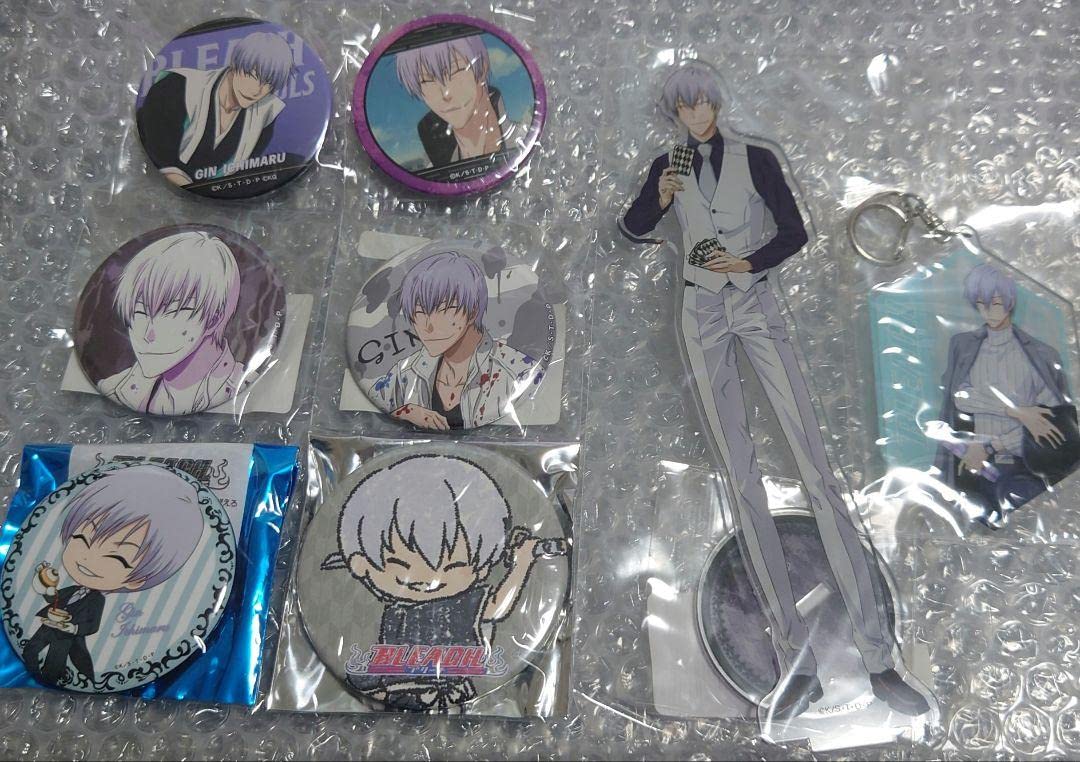 BLEACH 市丸ギン カラ鉄 グッズセット BLEACH 市丸ギン 松本乱菊 カラ鉄 グッズセット