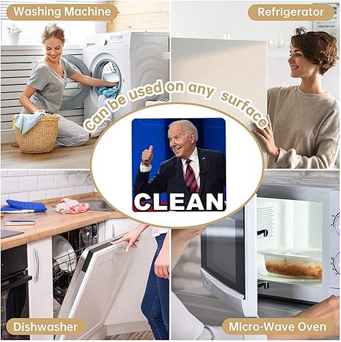 Miniatura 5 de Imán sucio, indicador de señal de limpieza sucia para lavavajillas, divertido letrero reversible para lavavajillas, indicador fuerte de doble cara