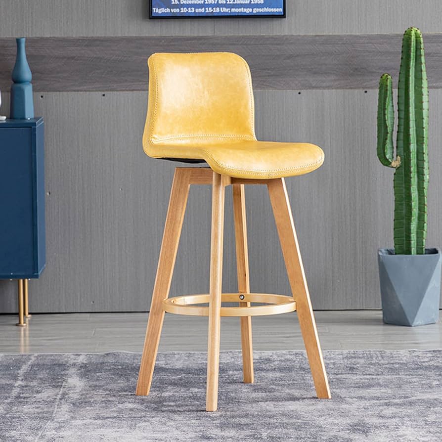 無垢材　回転　カウンターチェア 椅子 カウンター用 チェア 回転 カウンターチェア ハイチェア