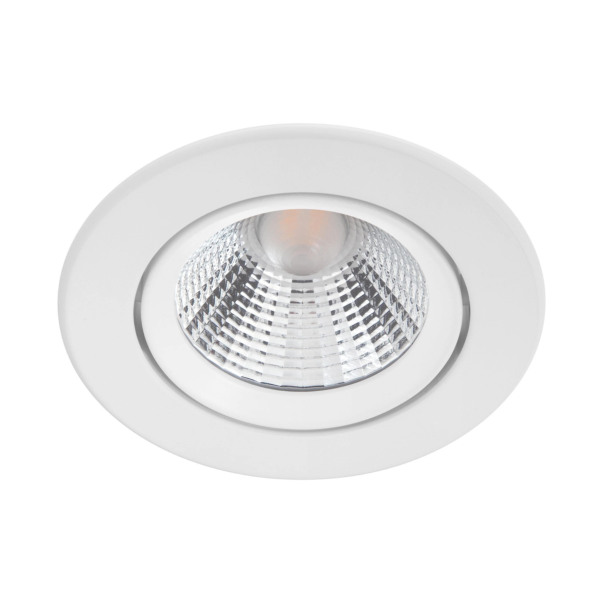 Philips LED Sparkle Spotlight 2700K 5.5W [Warm White - White] for Indoor Ceiling Lighting, Living Room and Bedroom