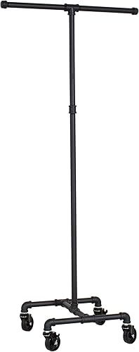 Industrial Clothing Rack Heavy Duty Pipe 2-Way by William Robert's Vintage