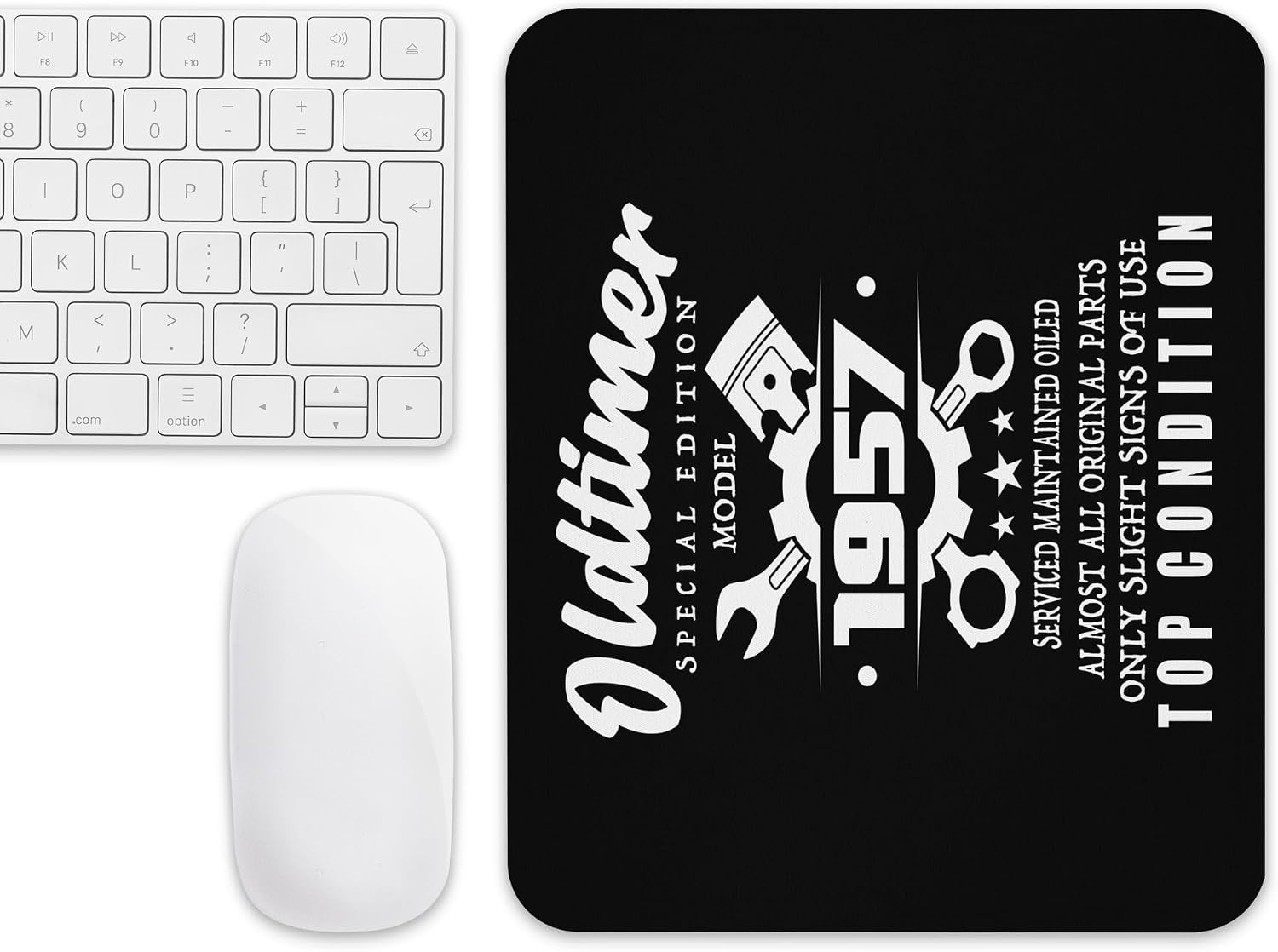 Oldtimer Special Edition 1957 Limited Edition 1957 Vintage Graphic Mouse Pad