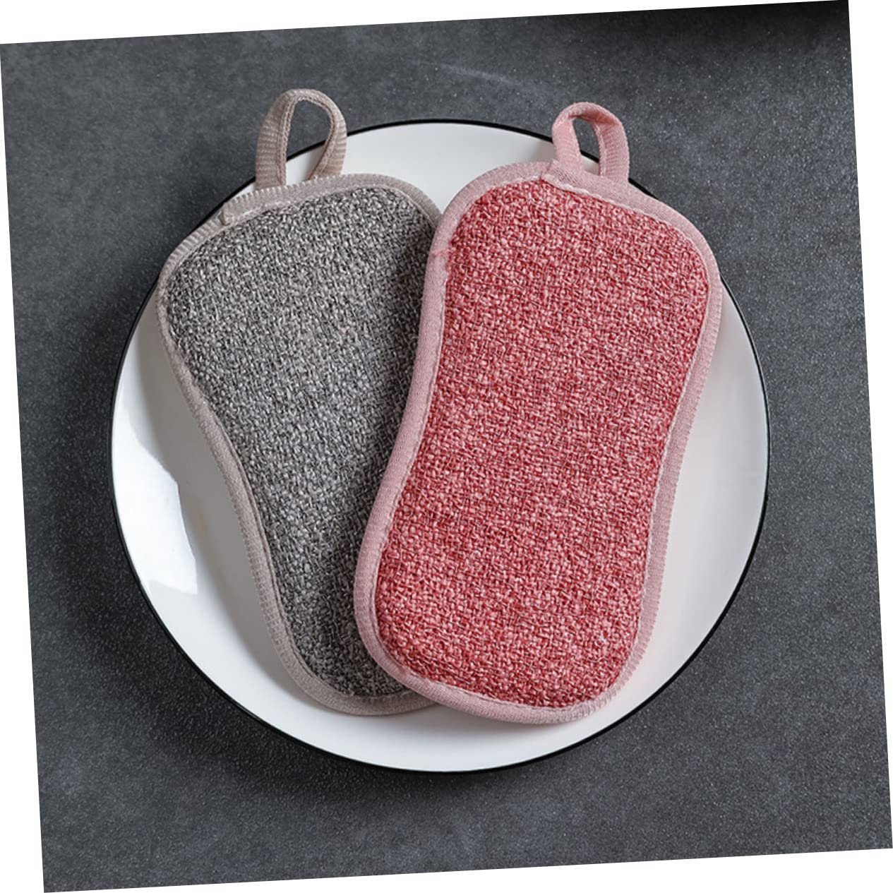 Alipis 30pièces Éponge De Nettoyage De Cuisine Éponge Récurer Multifonction pour Vaisselle Pots Et Évier Absorbante Et