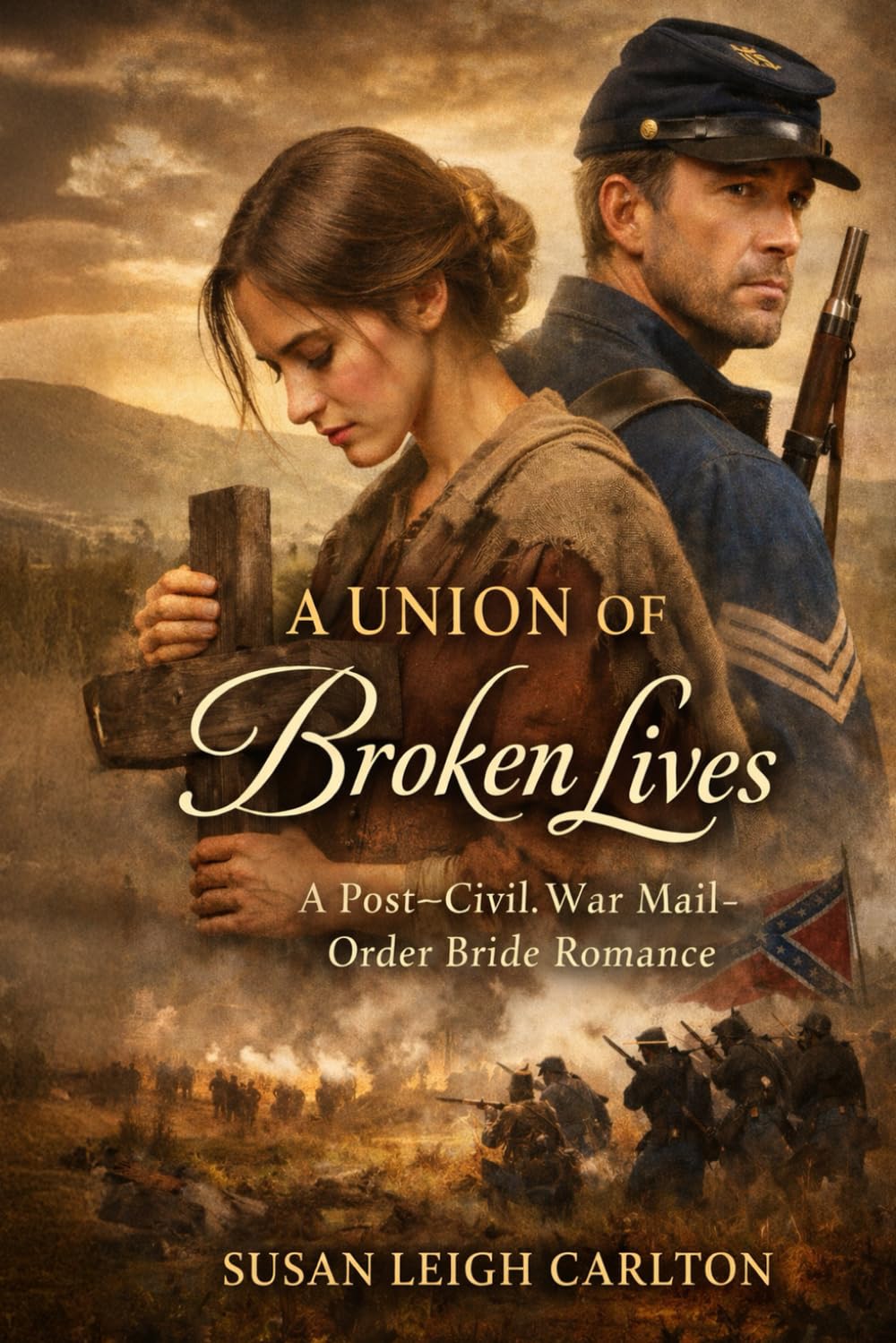 A Union of Broken Hearts: A Post-Civil War Mail-Order Bride Romance