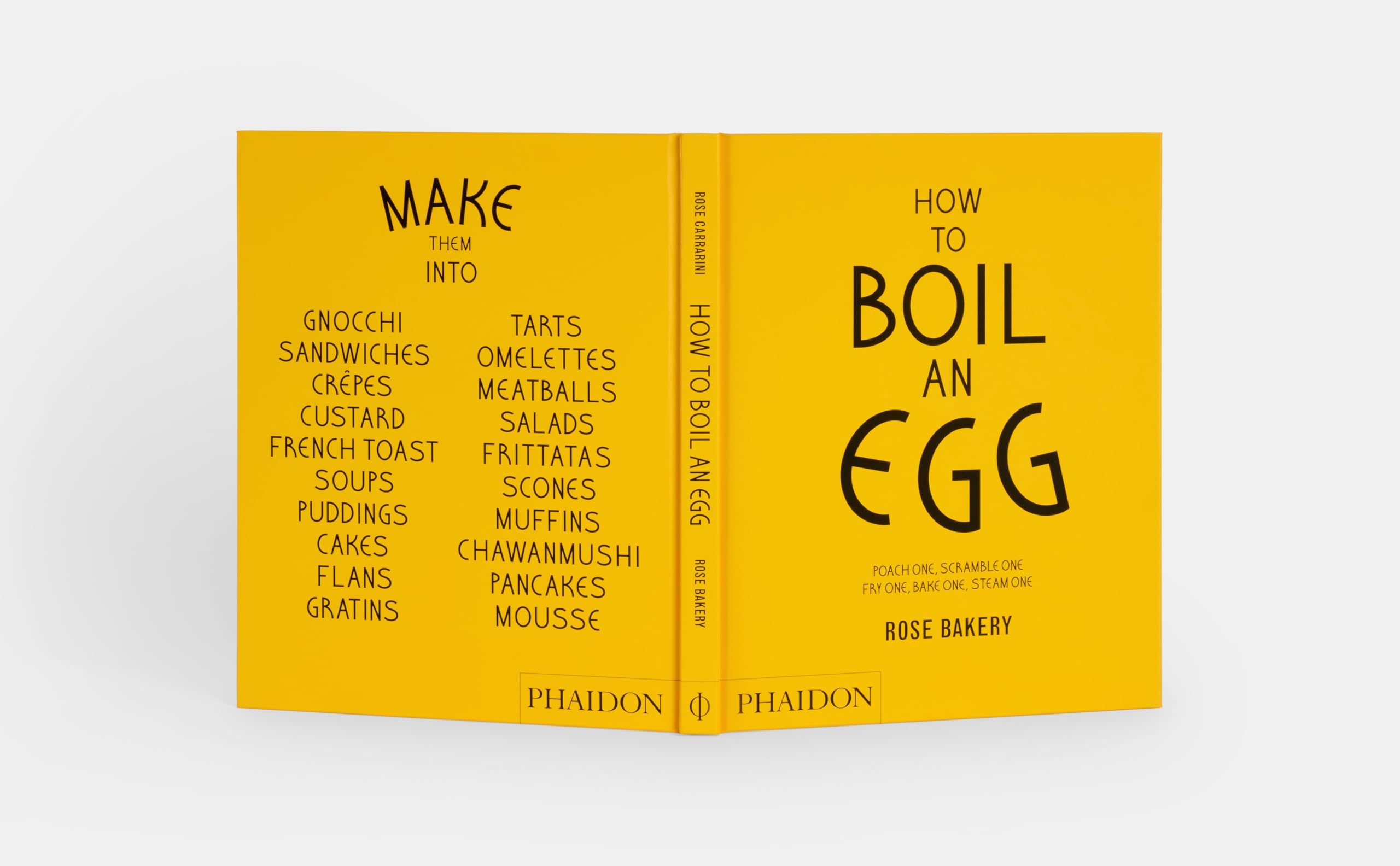 How to boil an egg: A cookbook