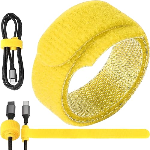 Miniatura 9 de Pasow paquete de 50 sujetacables ajustables y reutilizables para alambrados