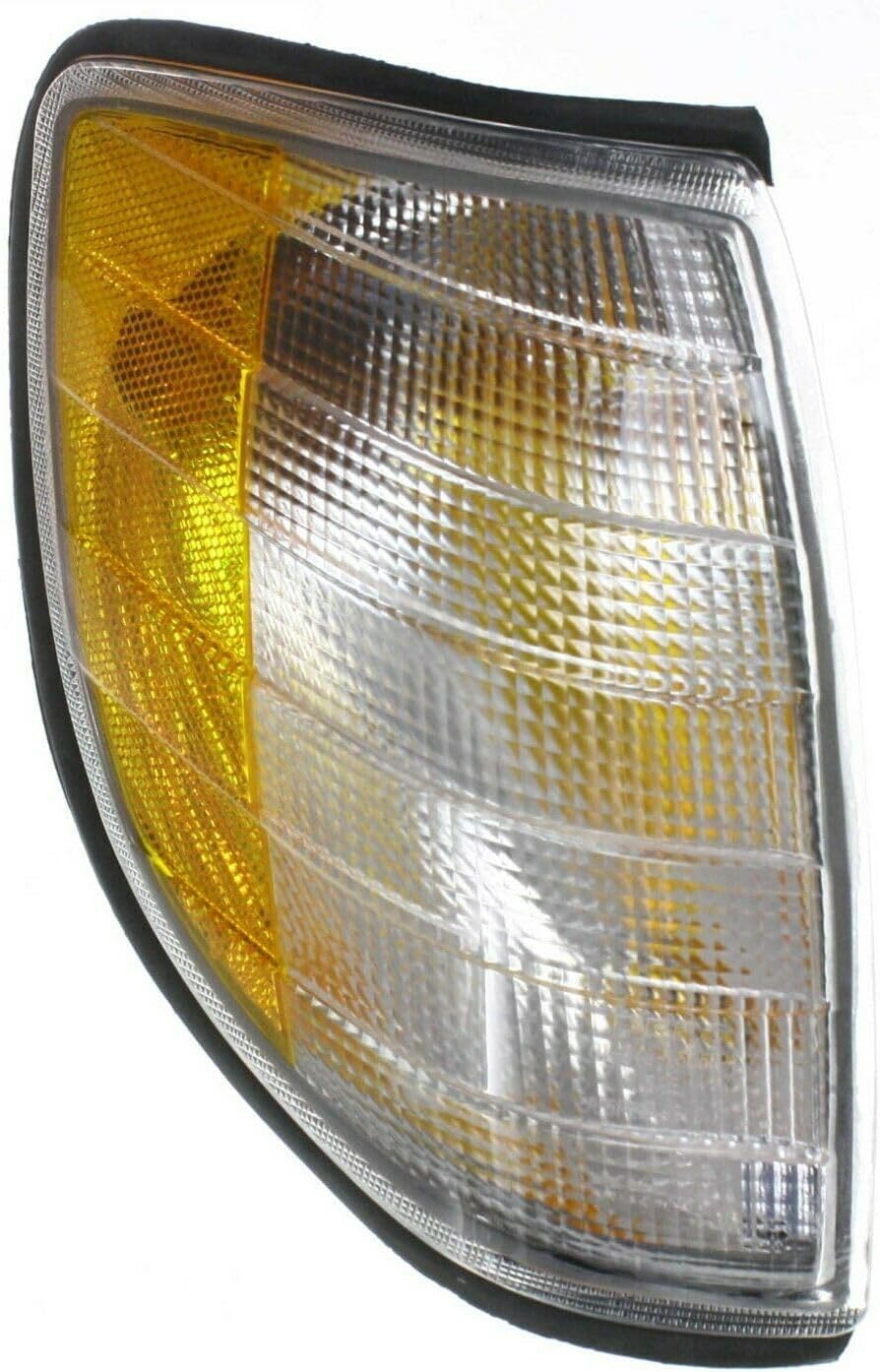 Signal Light Left Right Side Clear and Amber Lens W/Bulb Lamp Compatible with S600 Base 1995-1999