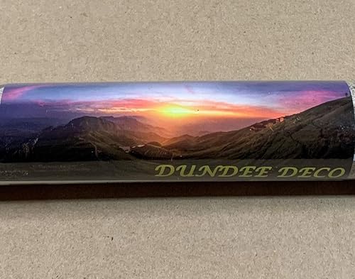 Miniatura 5 de Dundee Deco AZ-G020 - Papel tapiz geométrico con purpurina plateada clara, amarillo, azul círculos despegar y pegar, autoadhesivo, extraíble, rollo