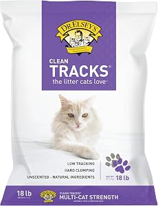 Dr. Elsey's® Clean Tracks® Clumping Clay Cat Litter 18lb. Bag