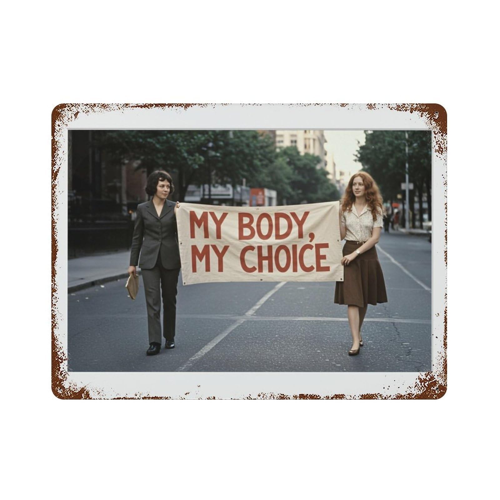 xiaoxiaoshen My Body Choice, Photography S2 Wall Decor Art Metal Tin Poster Modern Home Decor Art Home Bar Shop Decorations Vintage Sign 30x40cm