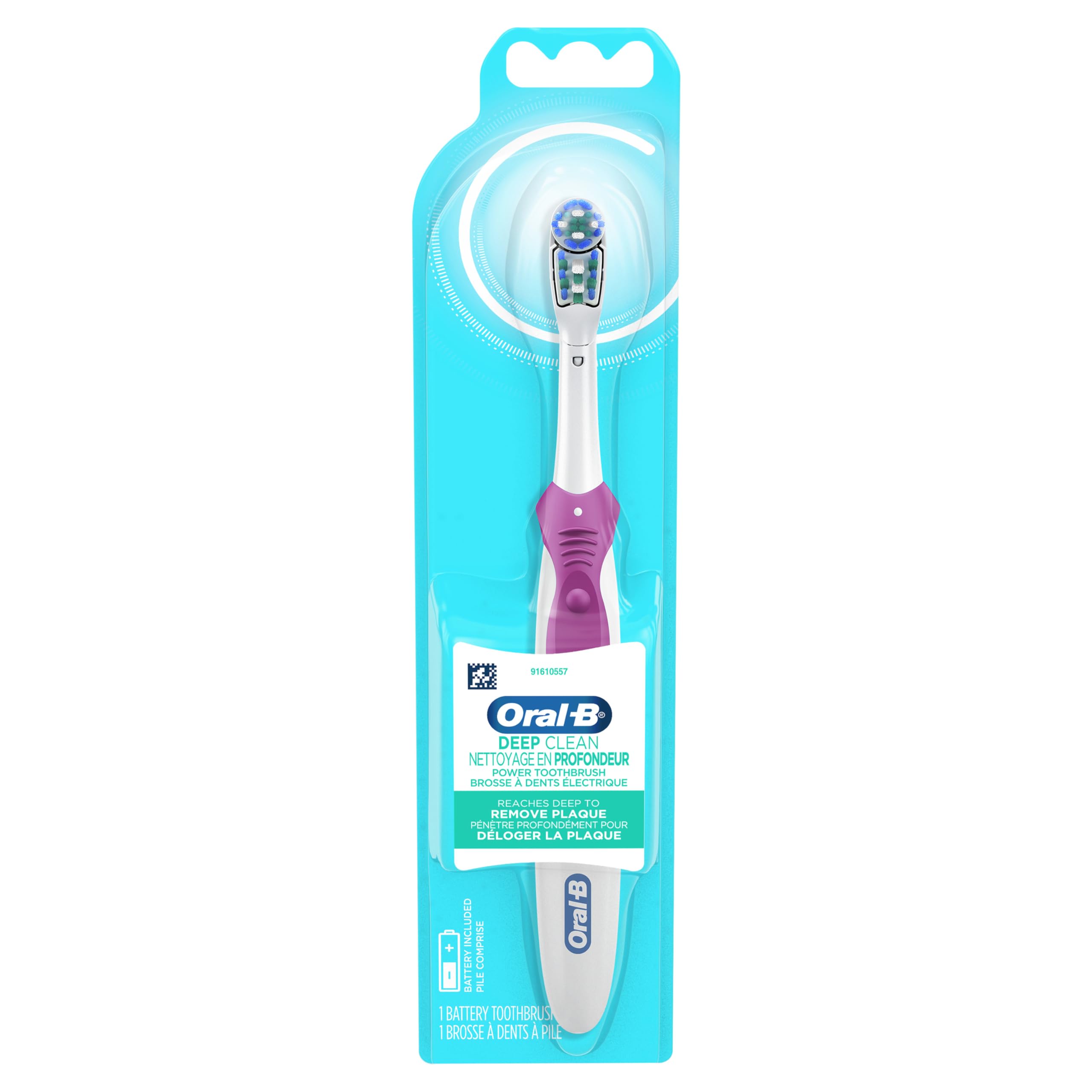 Oral-B Power Complete Battery Powered Toothbrush, Colors May