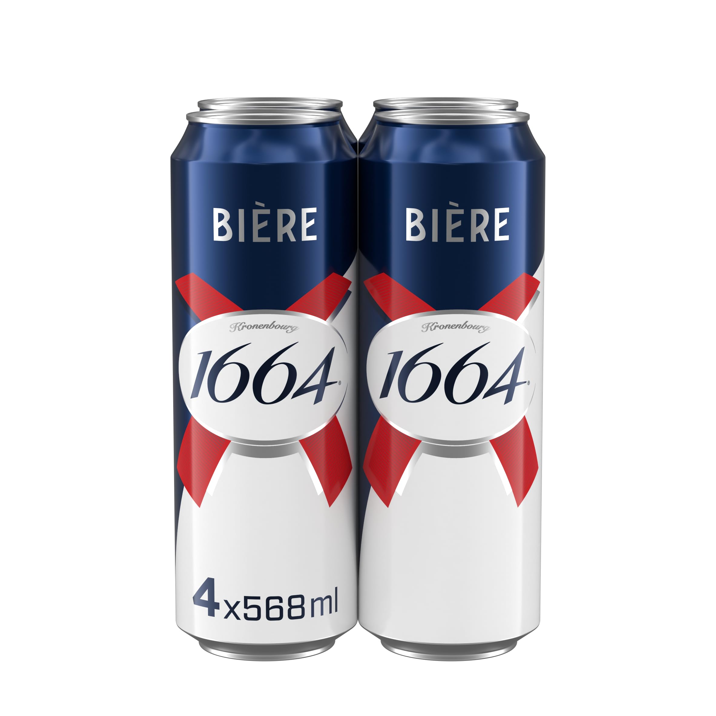 Kronenbourg 1664 Beer Blonde 4 x 568 ml