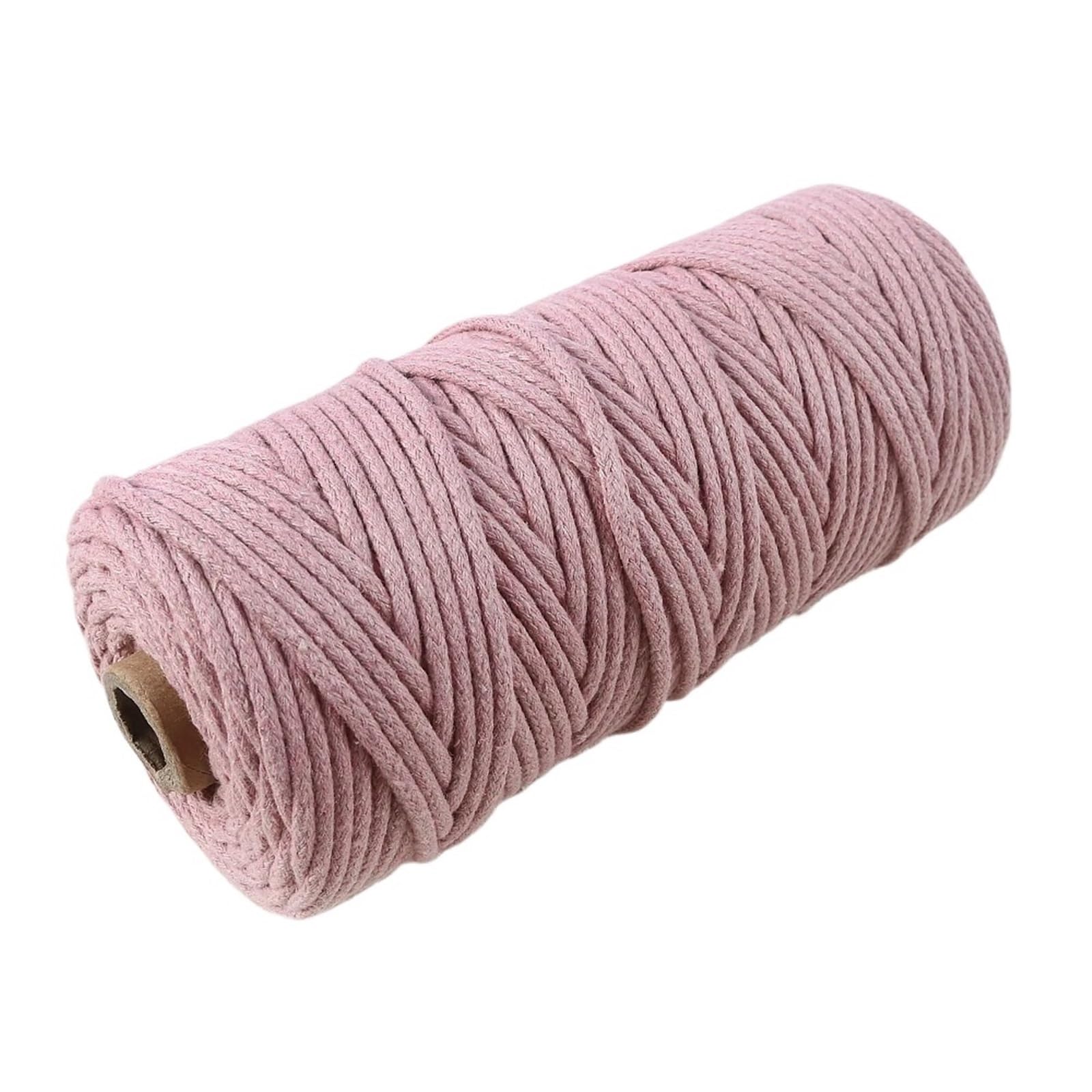 Cotton Macrame Cord 10m 3.0mm Colored Cotton Thread Braided Rope Diy Bracelet Necklace Key Chain Make Ropes Jewelry Making Materials(Color17)