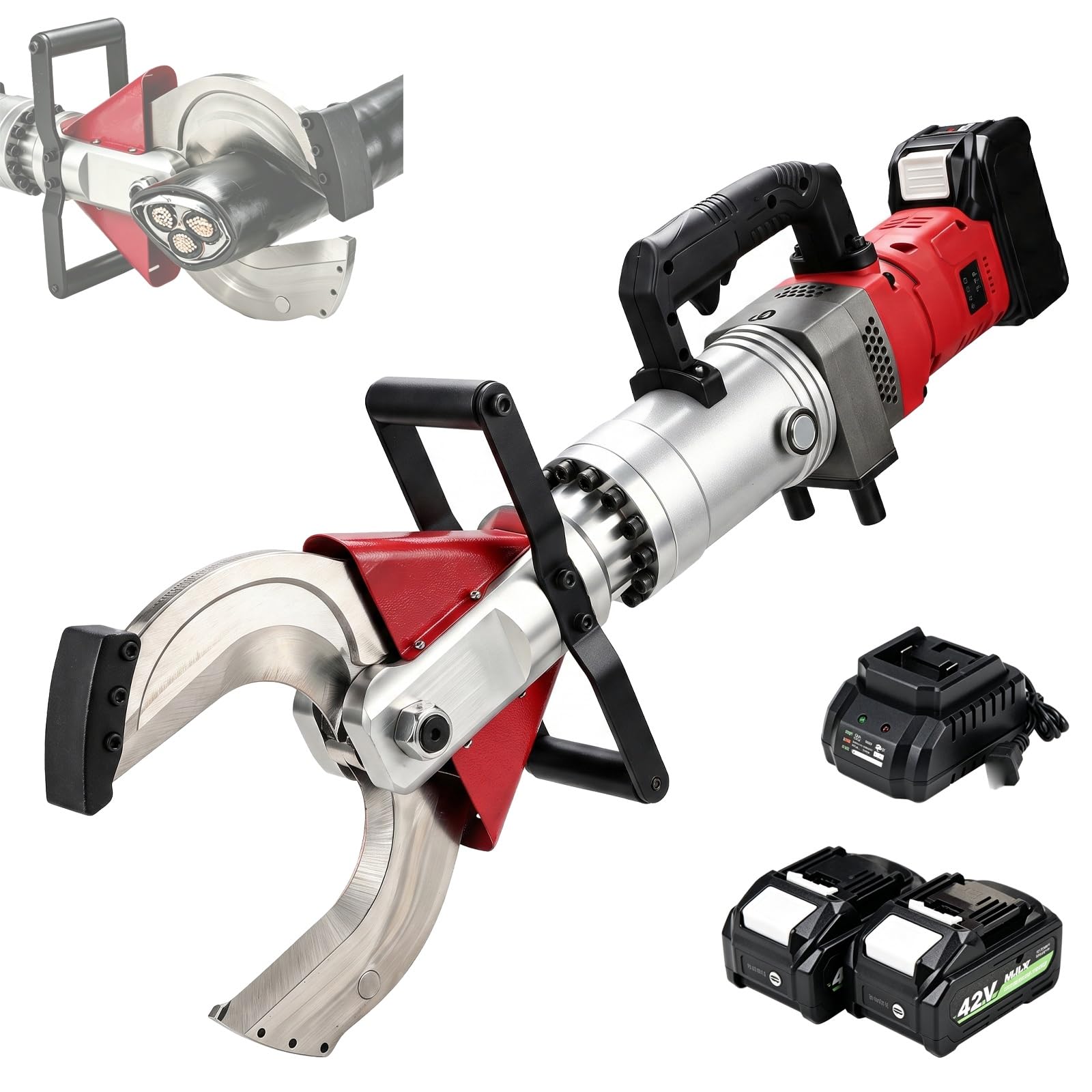 Elektryczno-hydrauliczne nożyce do kabli, do kabli aluminiowo 120/135/150mm
