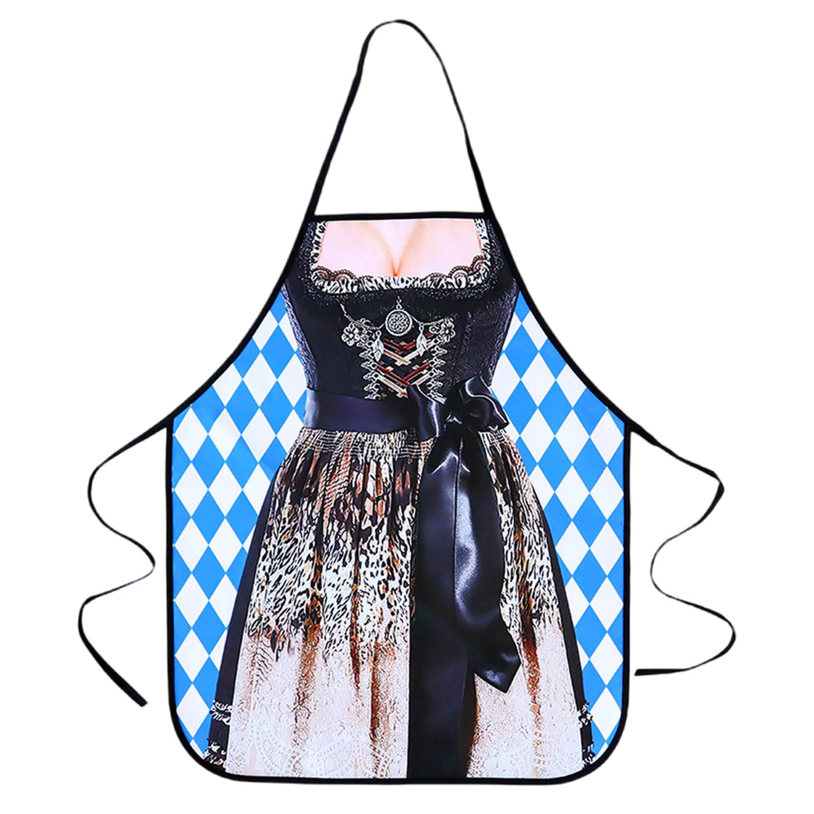Tsophreniq Full Arm Kitchen Apron Waterproof Polyester for Baking Cooking and Art Activities Polyester Waterproof Apron