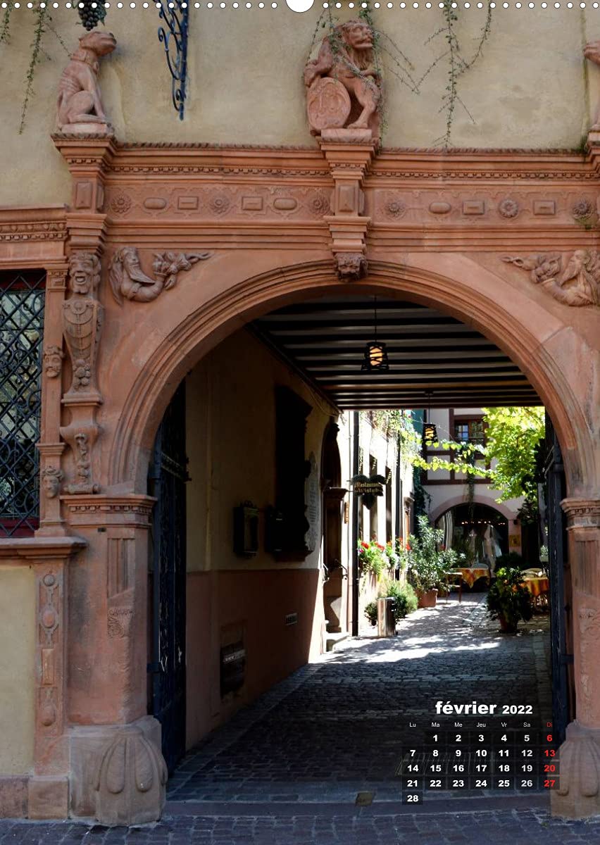 Colmar une ville charmante en Alsace (Premium, hochwertiger DIN A2 Wandkalender 2022, Kunstdruck in Hochglanz): Une petite ville française avec du charme (Calendrier mensuel, 14 Pages )