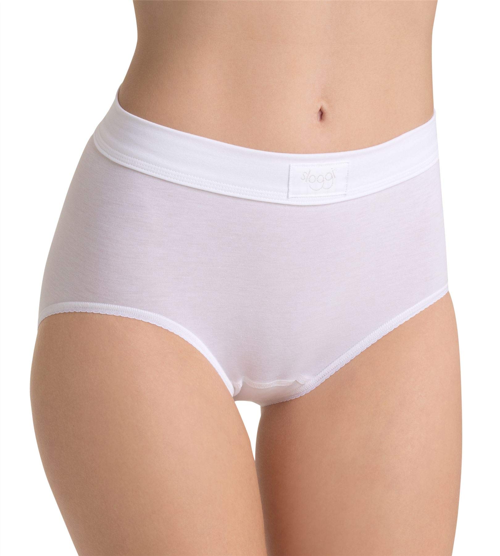 Sloggi Women's White Double Comfort Maxi Control Knickers, 10 Uk